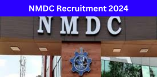 NMDC Recruitment 2024