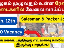 TN Ration Shop Recruitment 2024