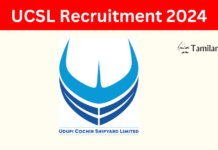 UCSL Recruitment 2024