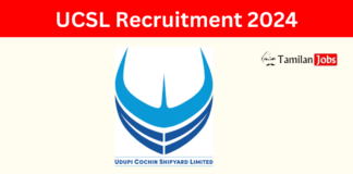 UCSL Recruitment 2024