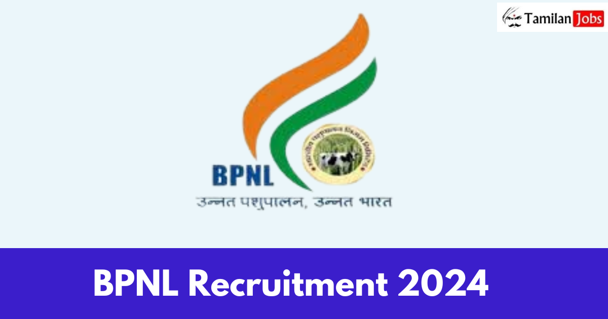 BPNL Recruitment 2024