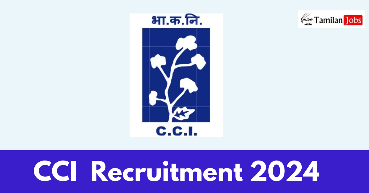 CCI  Recruitment 2024