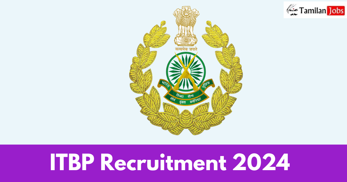 ITBP Recruitment 2024