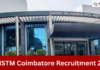 SVPISTM Coimbatore Recruitment 2024