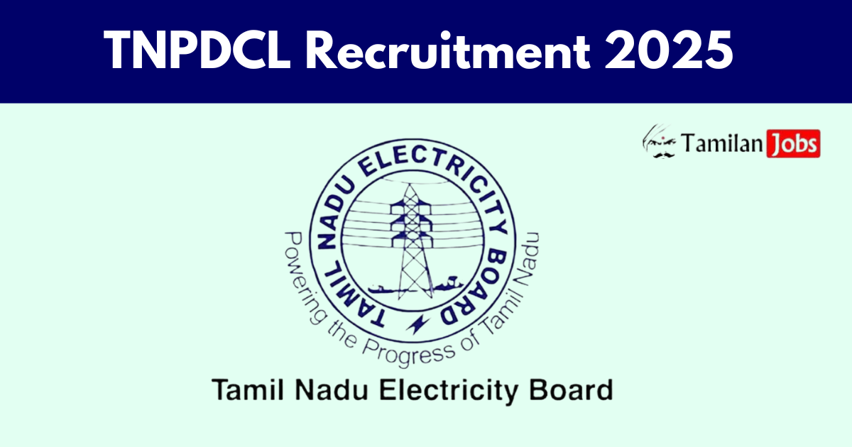 TNPDCL Recruitment 2025