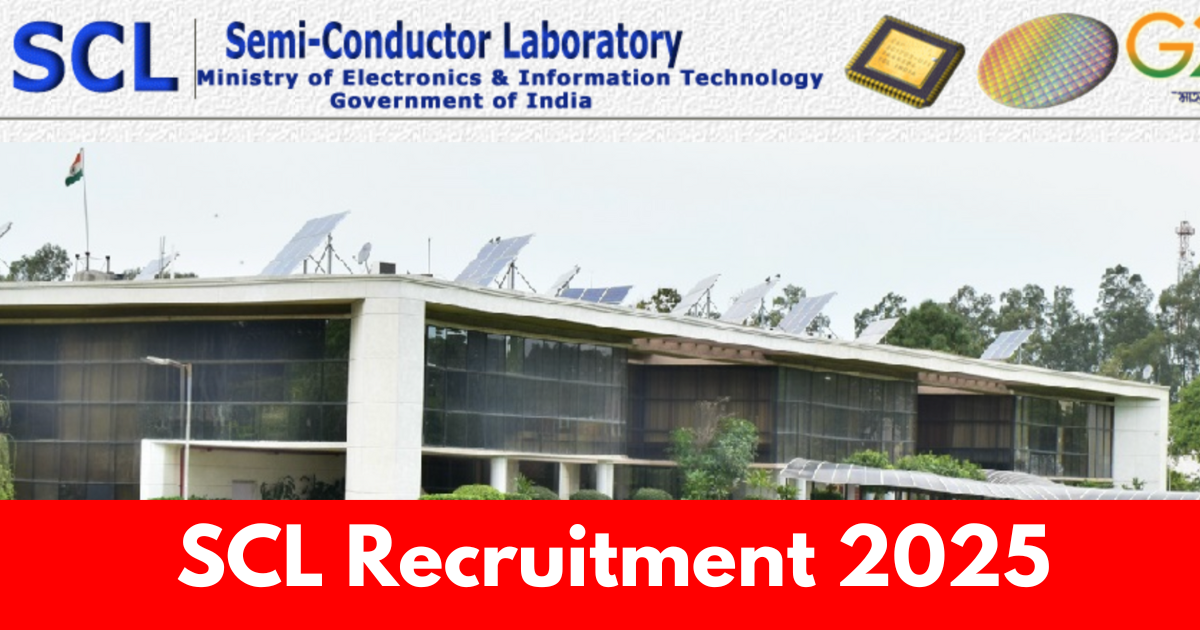 SCL Recruitment 2025